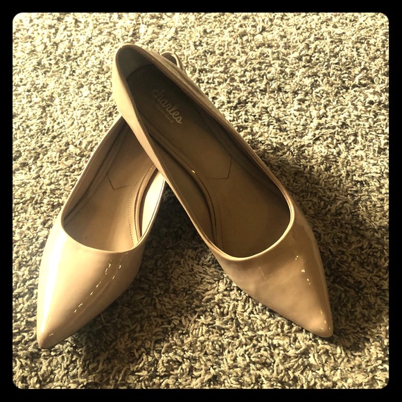 Charles David | Shoes | Rose Taupe Kitten Heels Womens Sz 1 By Charles